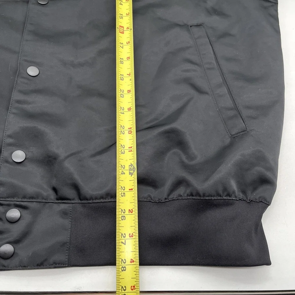 Nike‎ Jordan Script Varsity Bomber Jacket Black XL Jumpman FN4659-010